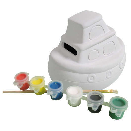 Ceramic Boat Donation Box Ceramic Boat Donation Box