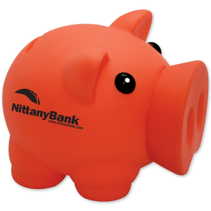 Piggy Bank Orange