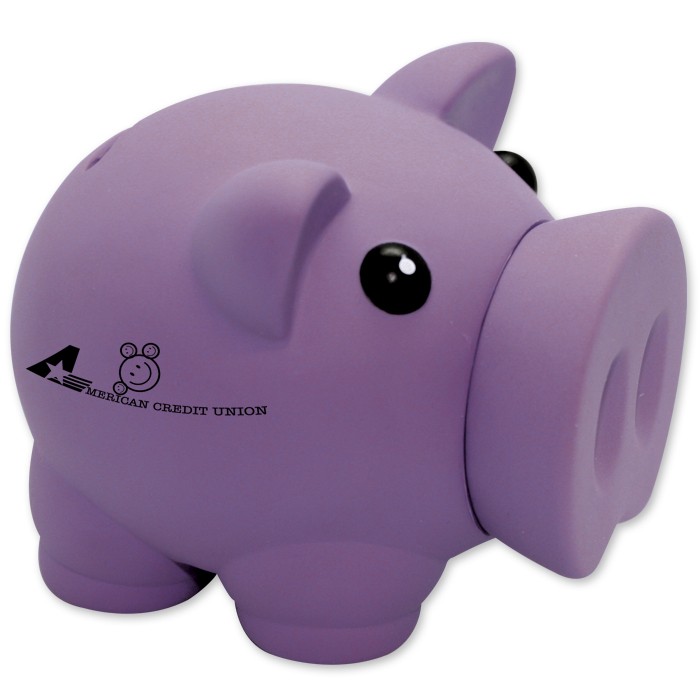 Piggy Bank - Purple