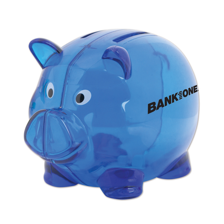 Mini Translucent Piggy Banks