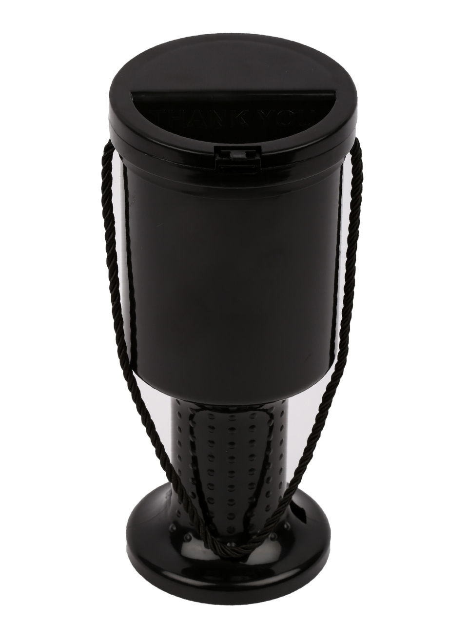 Hand Held Collection Boxes money donation box with handle 