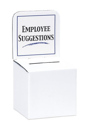 Pack of 10 - Medium Cardboard Box - Suggestion Box 
