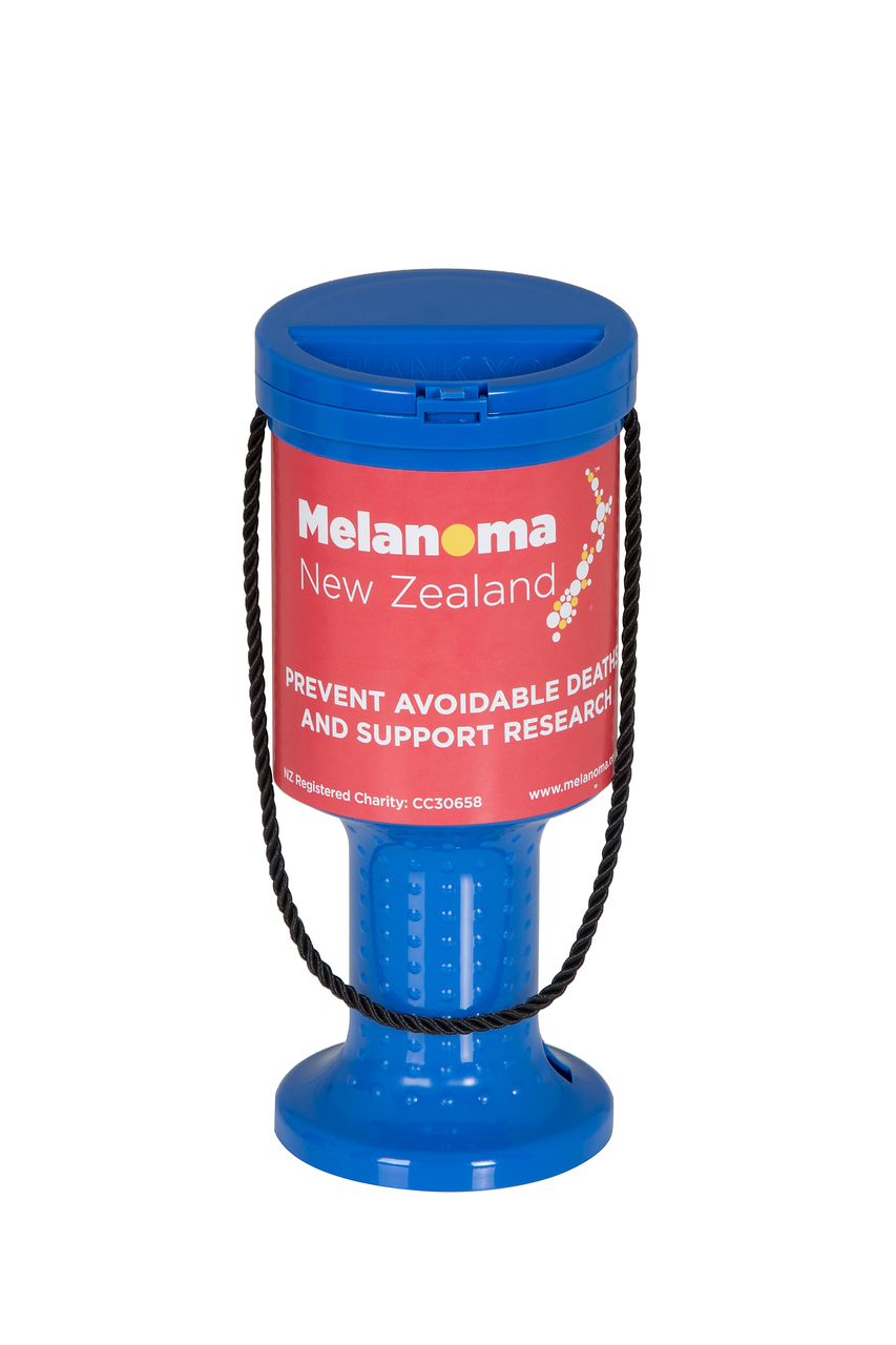 New ! Hand held Charity Box - Silver  New ! Hand held Charity Box - Silver