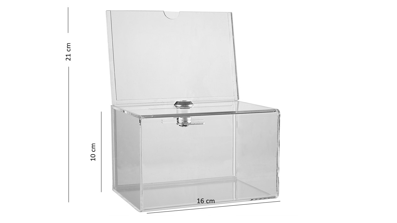 Acrylic Donation/Suggestion Box