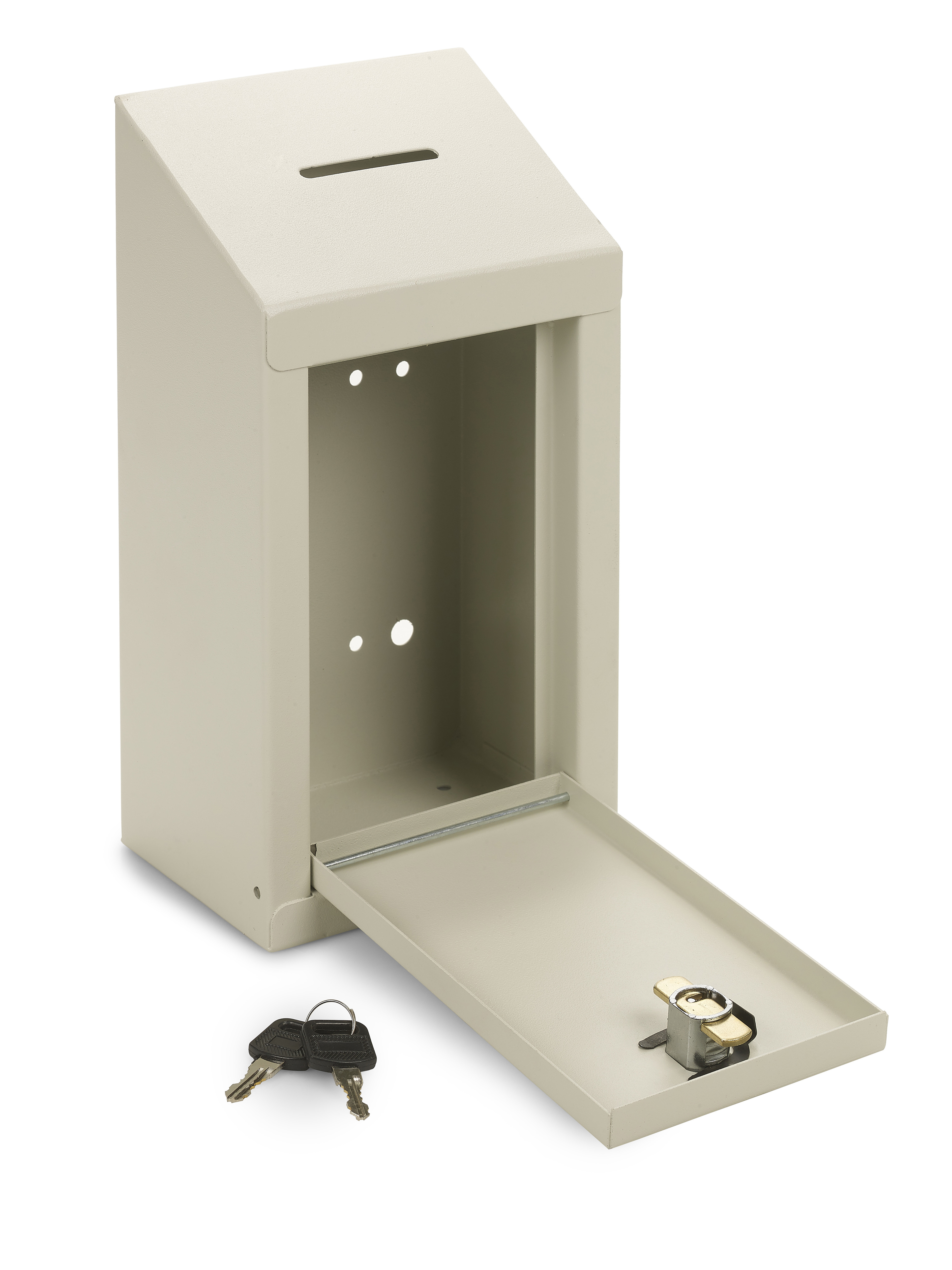 TOP COIN SLOT METAL BOX - WIDE-06