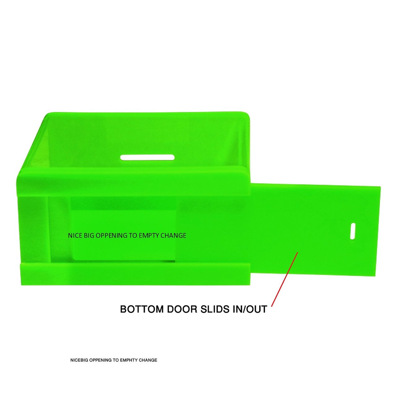 Acrylic Donation Box, Suggestion Box With Front Window & Lock - 01