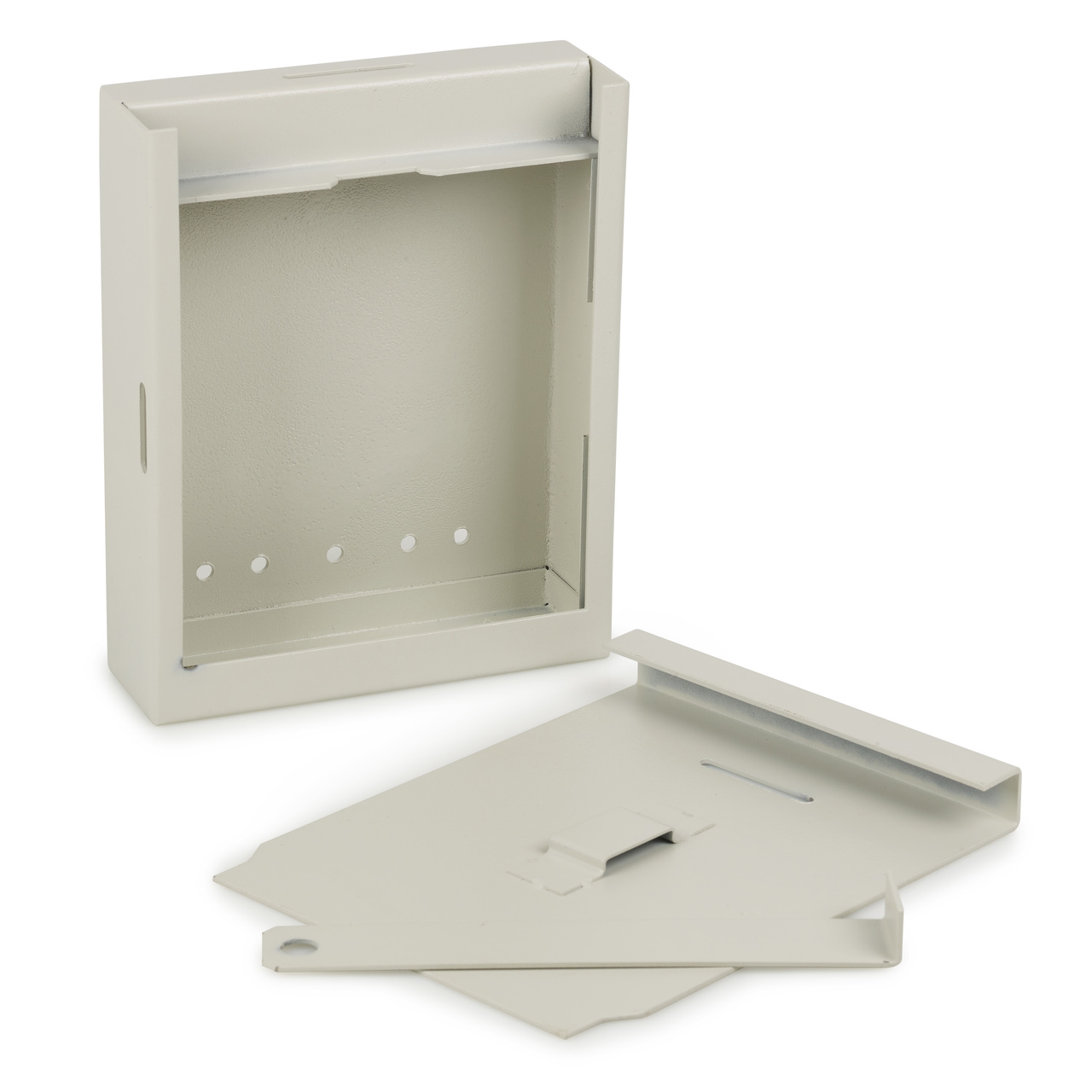 Metal Charity Box with Side Lock - 03