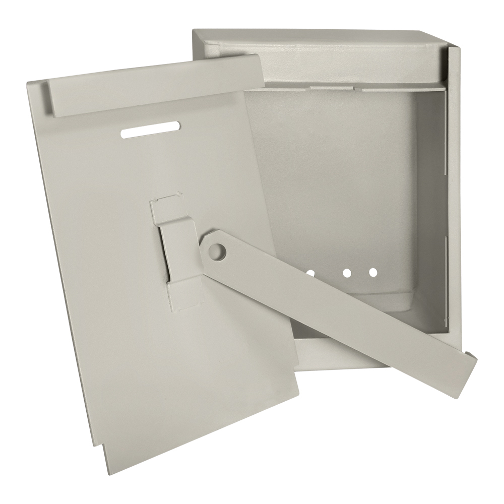 Metal Charity Box with Side Lock - 03