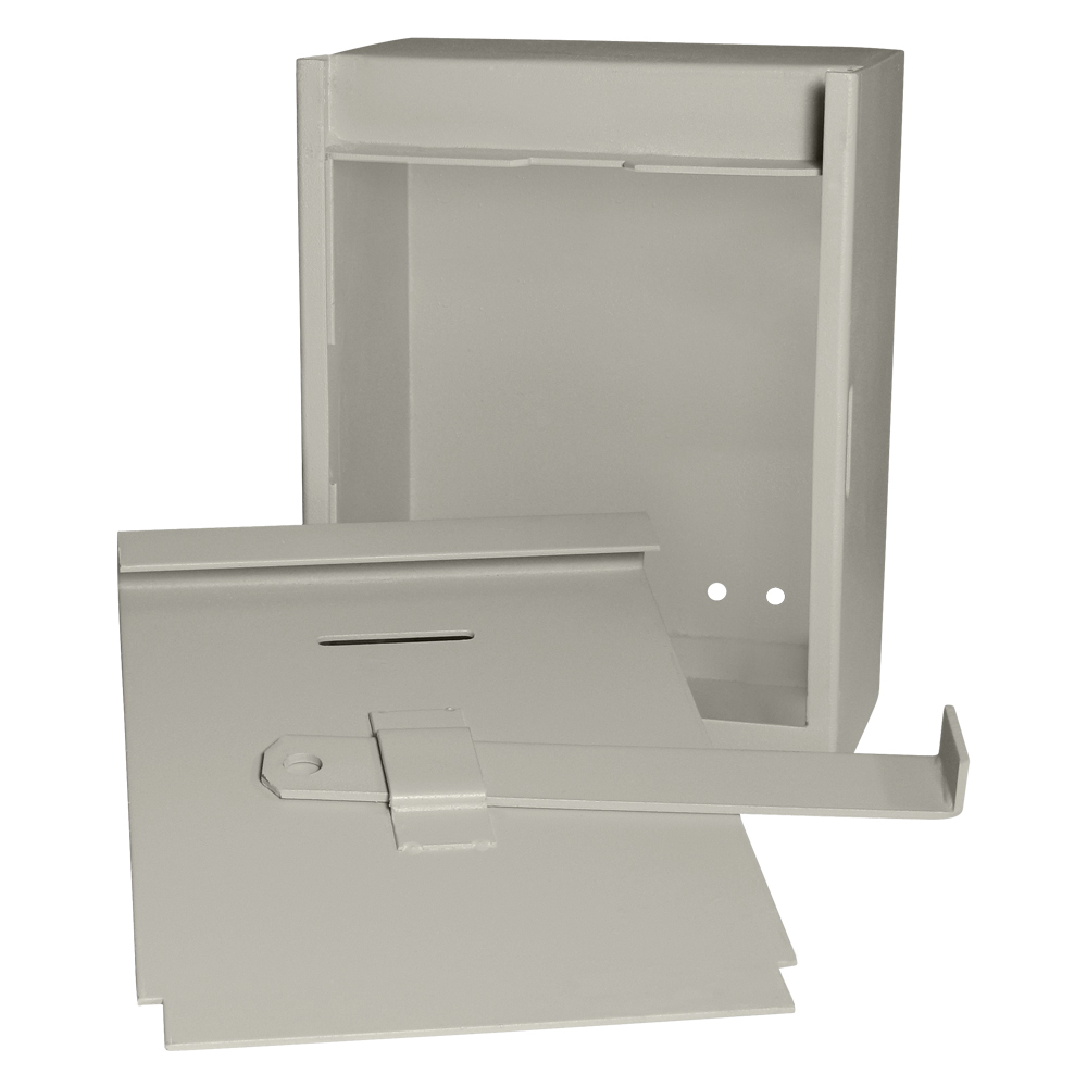 Metal Charity Box with Side Lock - 03