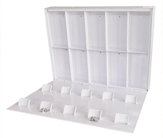 Multi-Section Wall Charity Box Multi-Section Wall Charity Box