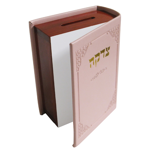 Leather Book Donation Box