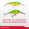 Berkley Scented Flicker Shad 5 - Pearl White