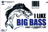 I Like Big Bass & I Cannot Lie Sticker By Stickermen