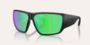 Native Eyewear Sightcaster II - Green Reflex Polarized, Matte Black
