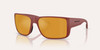 Native Eyewear Badlands - Bronze Reflex Polarized, Red