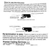 Tru-Trac Klincher - Downrigger Cable Terminator