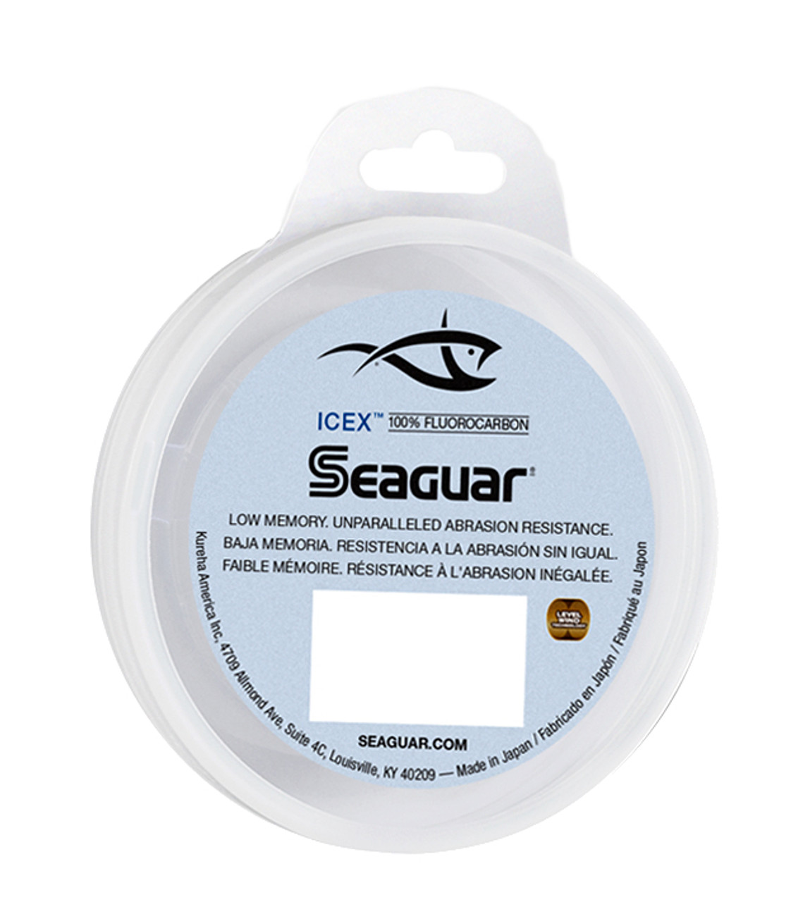 Seaguar ICEX 100% Fluorocarbon Ice Line - 50 Yard 