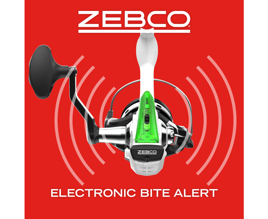 Zebco Bite Alert 808 7' Medium-Heavy Spinning Combo