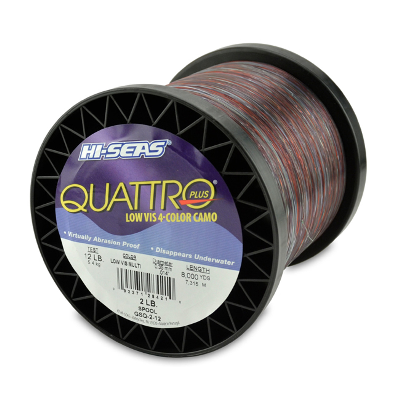 Hi-Seas Quattro Camo Monofilament Line