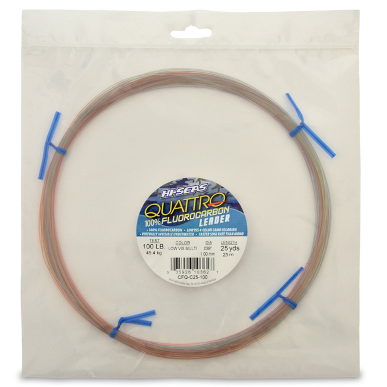 Hi-Seas Quattro 100% Fluorocarbon Leader