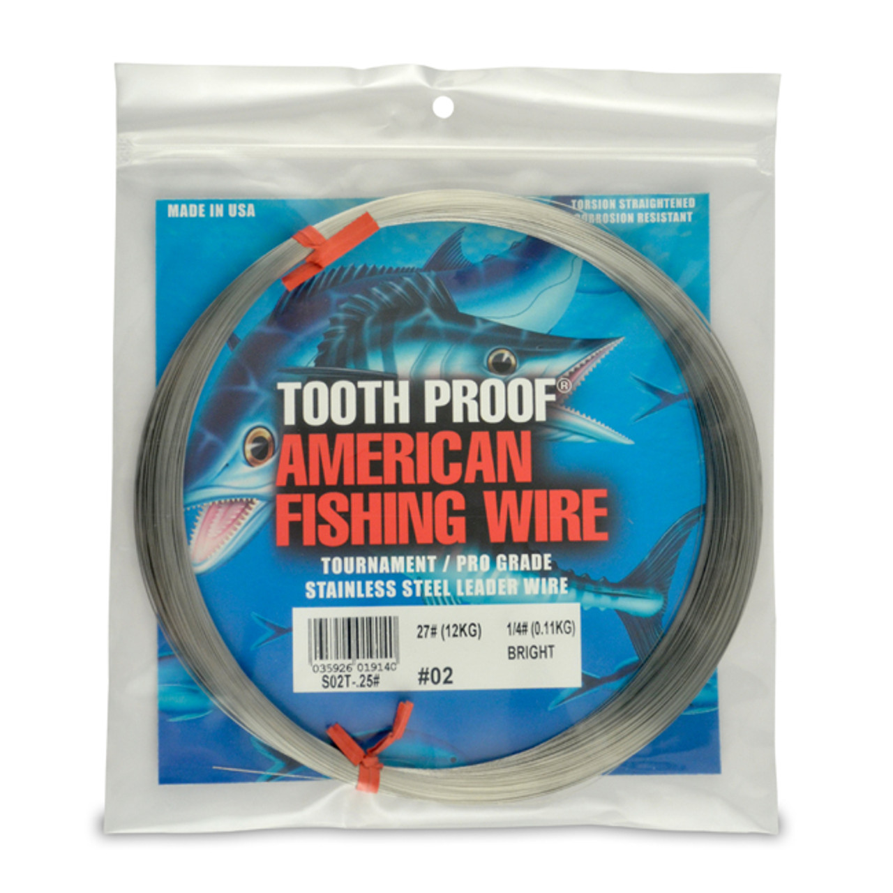 AFW Tooth Proof Stainless Steel Leader Wire