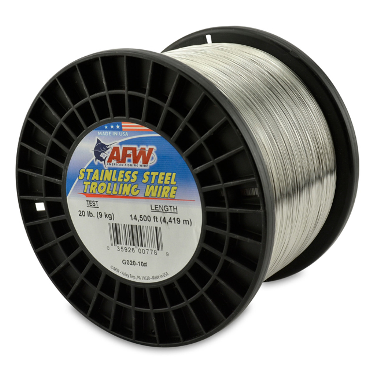 American Fishing Wire Stainless Steel Trolling Wire (Single Strand)