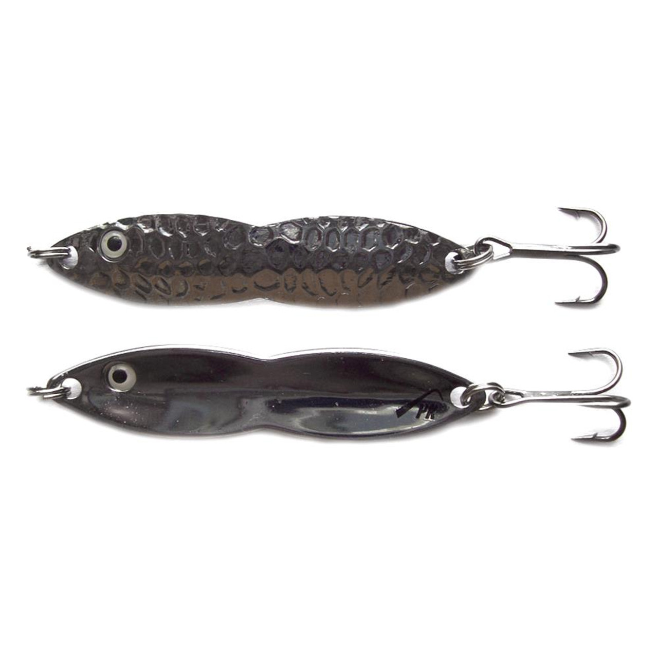 Pk Lures Flutterfish Spoon Nickel Plate; 1/8 oz.