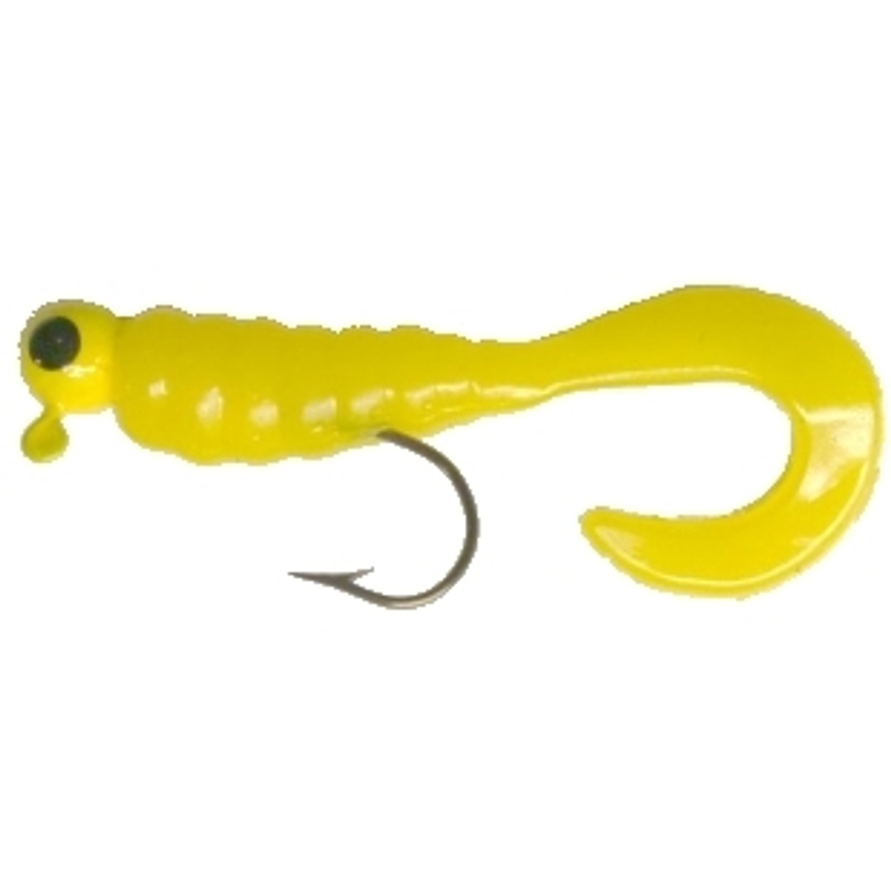 Venom Lures Wiggle Rats - Chartreuse Glitter 