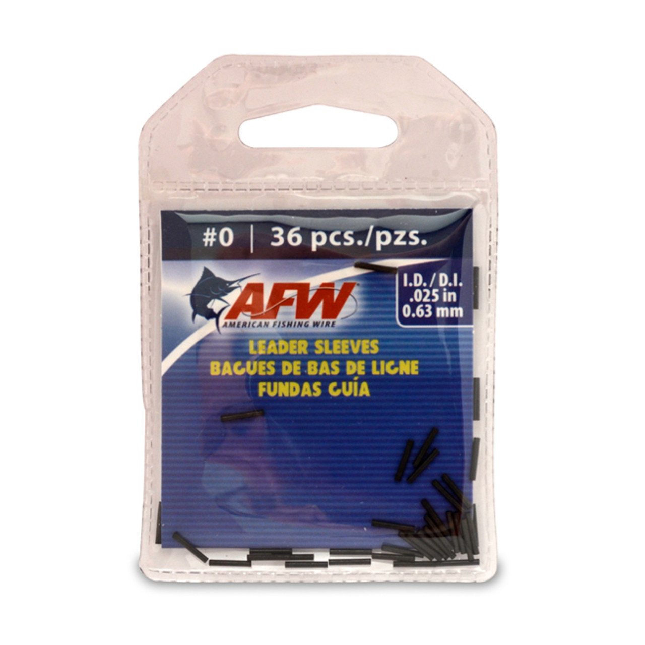 AFW - Single Barrel Crimp Sleeves - Black 