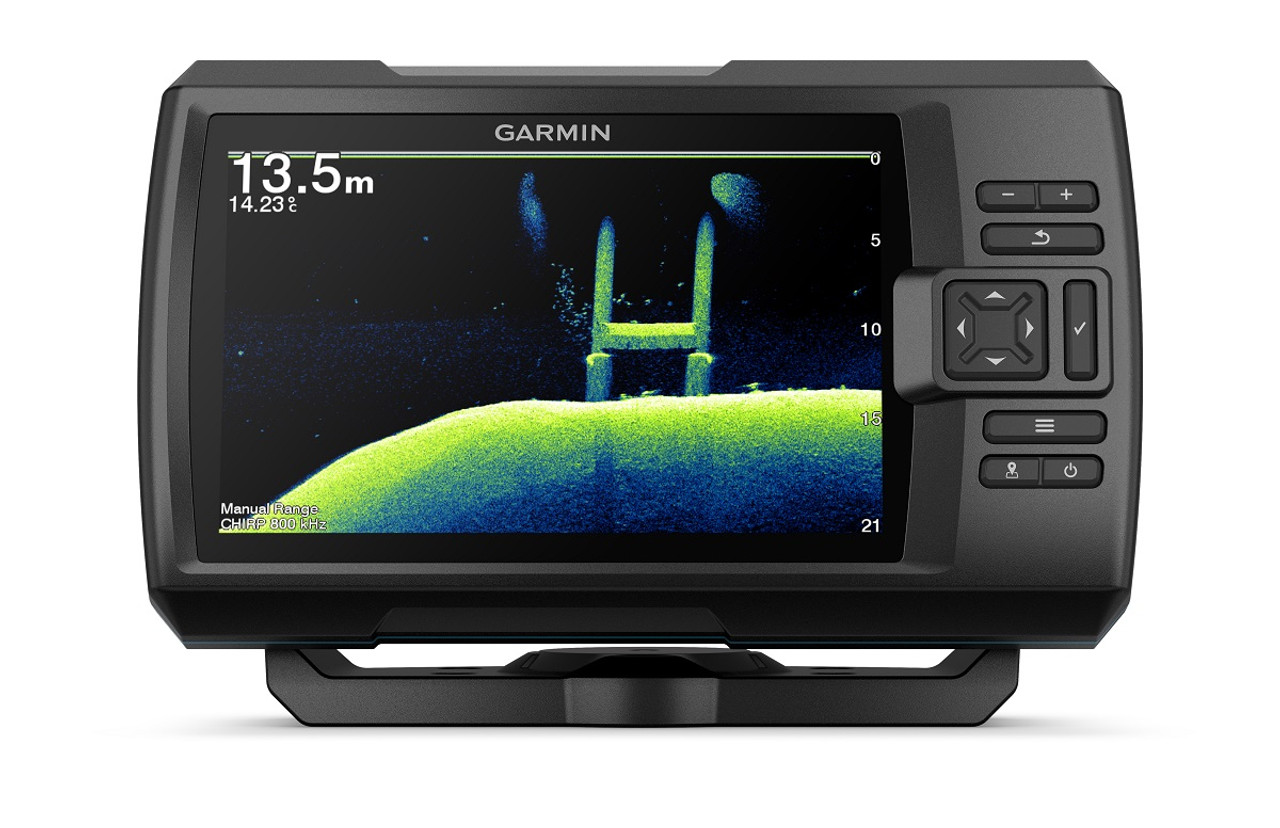 Garmin Striker Vivid 7"" Fishfinder Track Plotter With A Chart Plotter