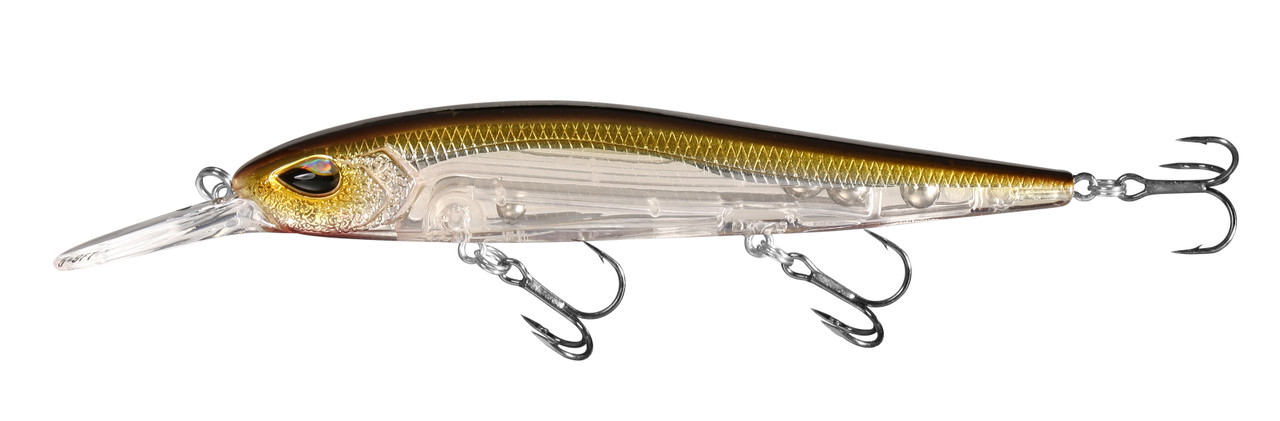 13 Fishing Whipper Snapper Jerkbait Clear Perch 3.2 in.