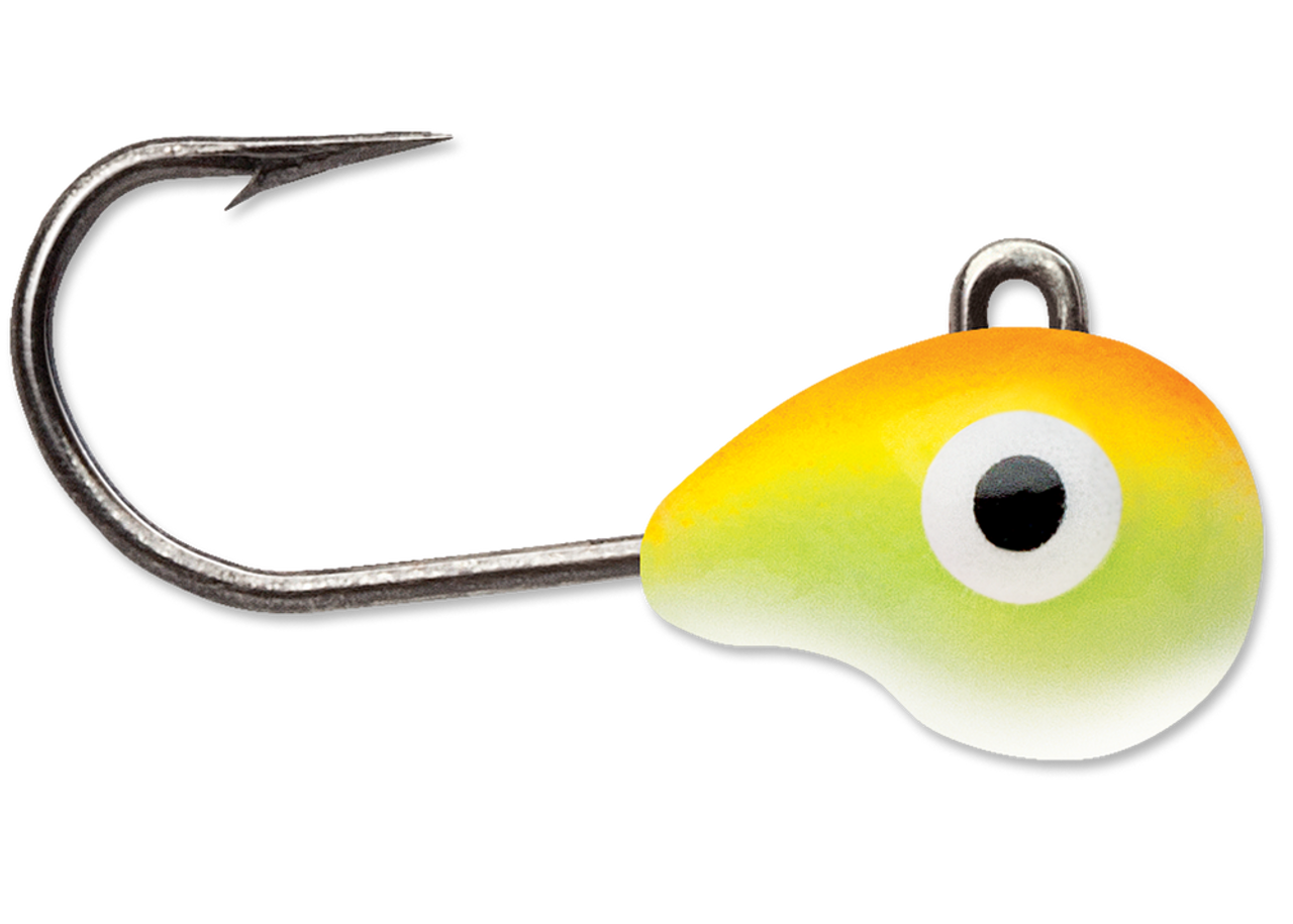VMC Tungsten Tubby Jig 1/16 oz Pink Chartreuse Glow