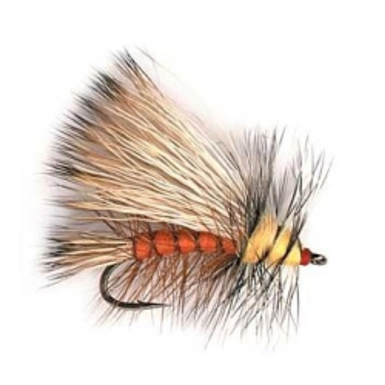 Dry Flies - Orange Stimulator - Hook Size : 12 