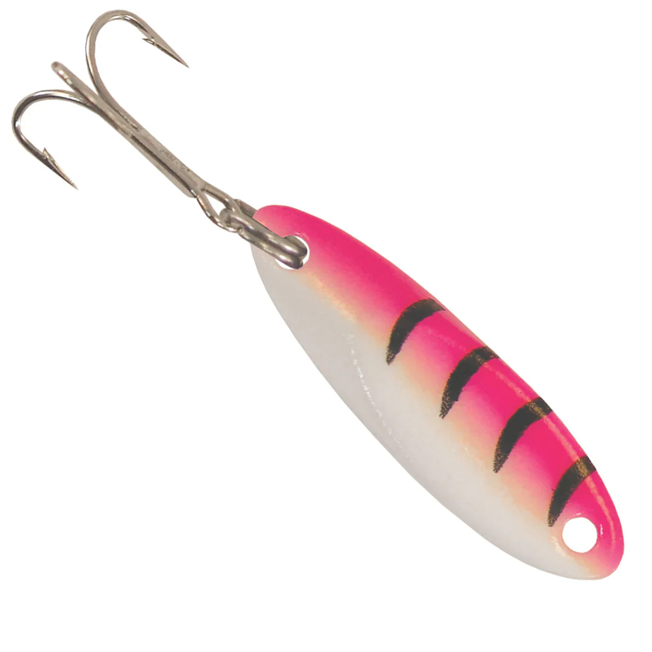Acme Tackle Kastmaster Spoons - 1/12OZ - Glow Pink Tiger 