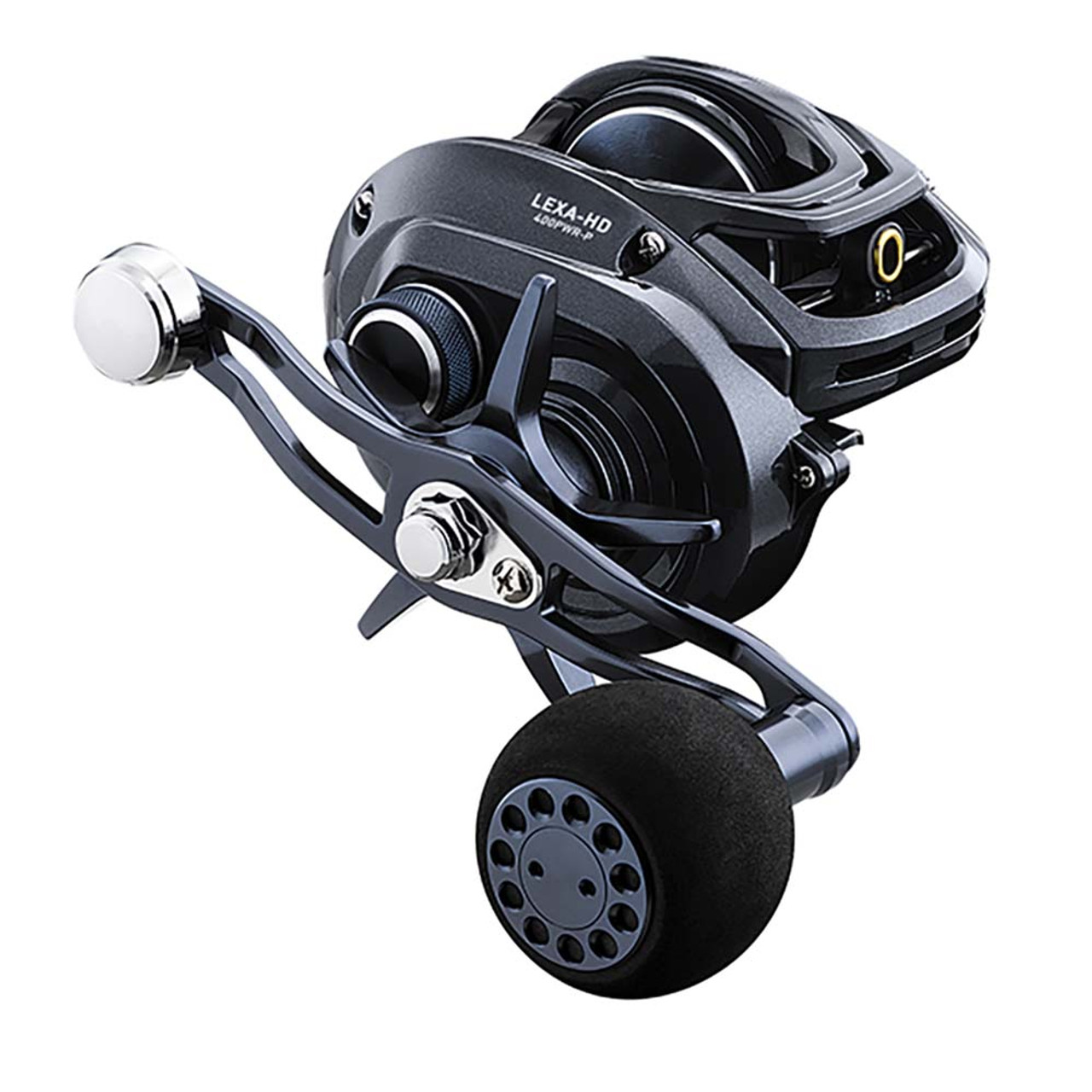 Daiwa Lexa 400 Baitcasting Reel - Hyper Speed - Power Handle