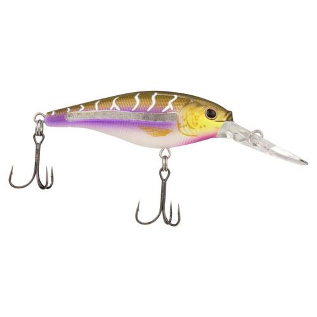 Berkley Scented Flicker Shad 5 - Purple Tiger 