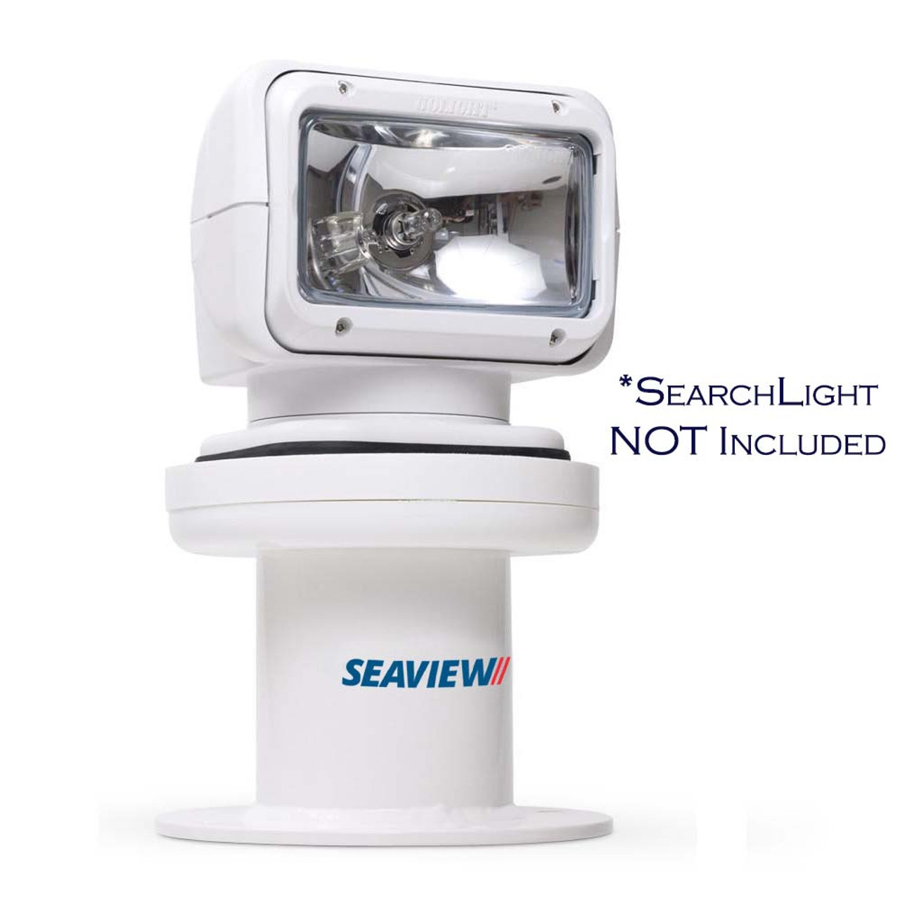Seaview 5 Searchlight Mount / Vertical / 8 Round Base
