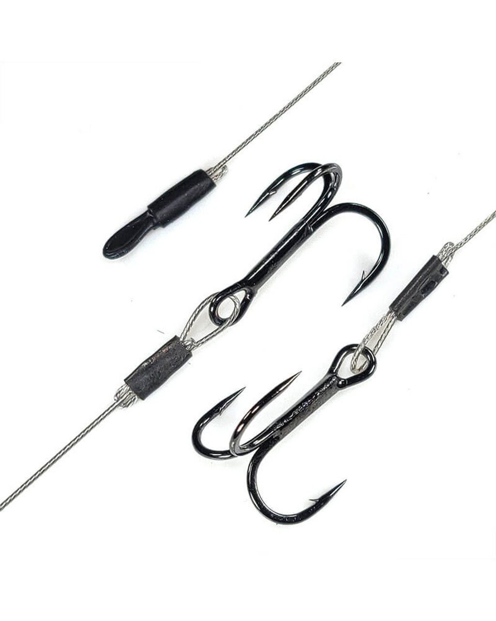 Gamakatsu 364406 Treble Stinger Rig - NS Black Size 8