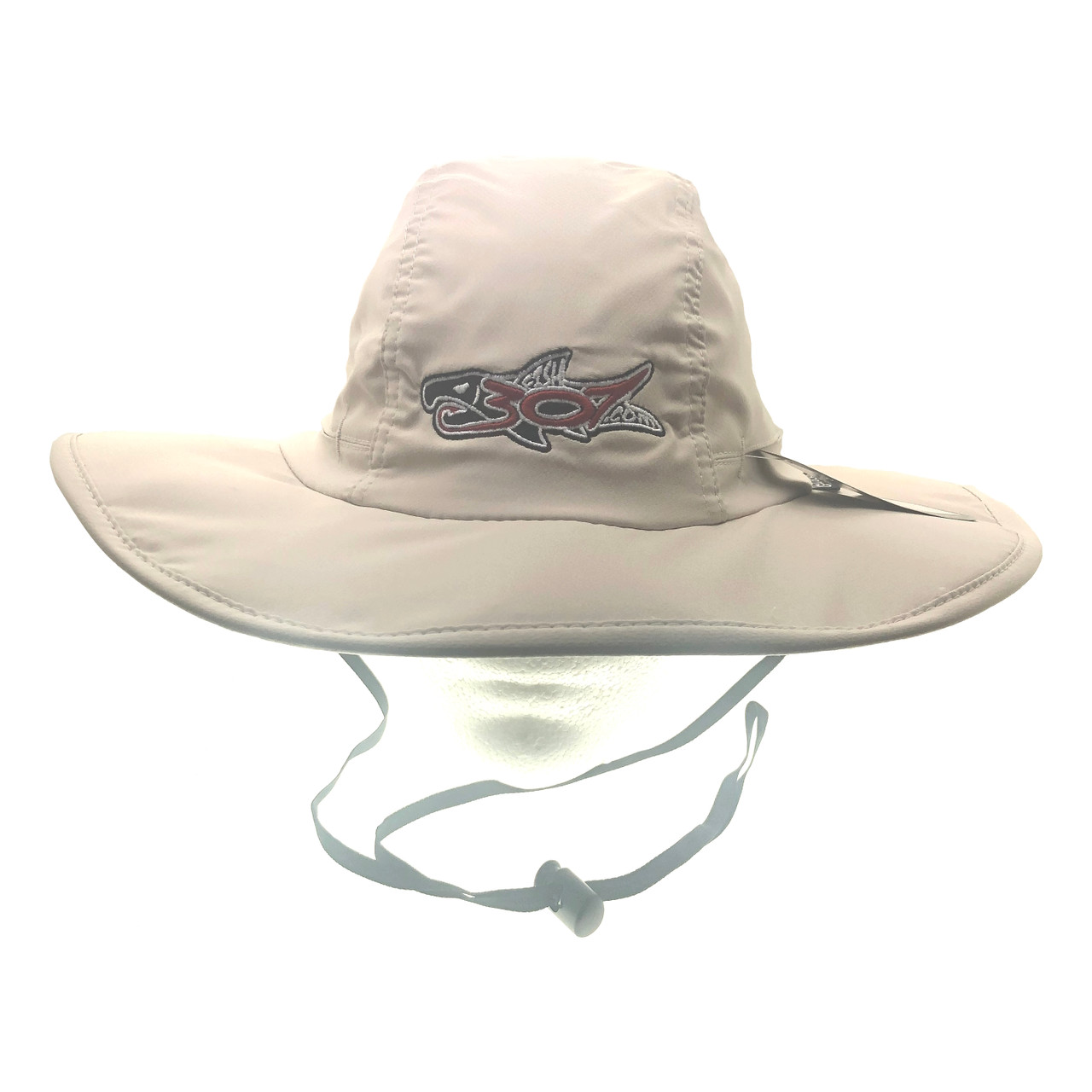 FISH307.com Embroidered Moisture Wicking Polyester Boonie Hat / Cap -  FISH307.com