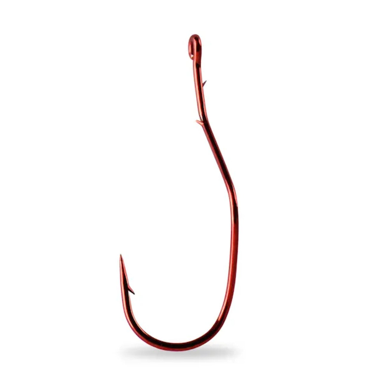 Mustad treble hook size 10 red