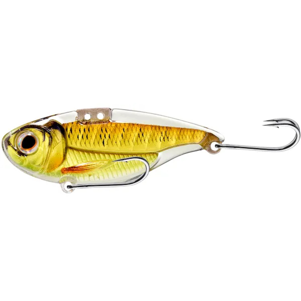 LiveTarget Sonic Shad Blade Bait Gold-Pumpkin 2 1/4 in.