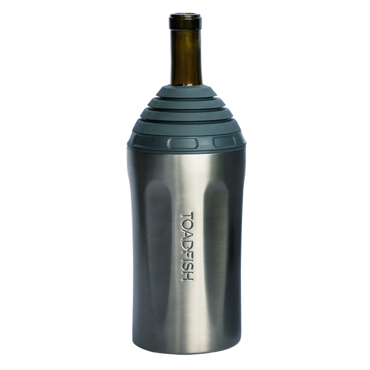 Toadfish Non-Tipping Can Cooler 2.0 - Universal Design - Graphite