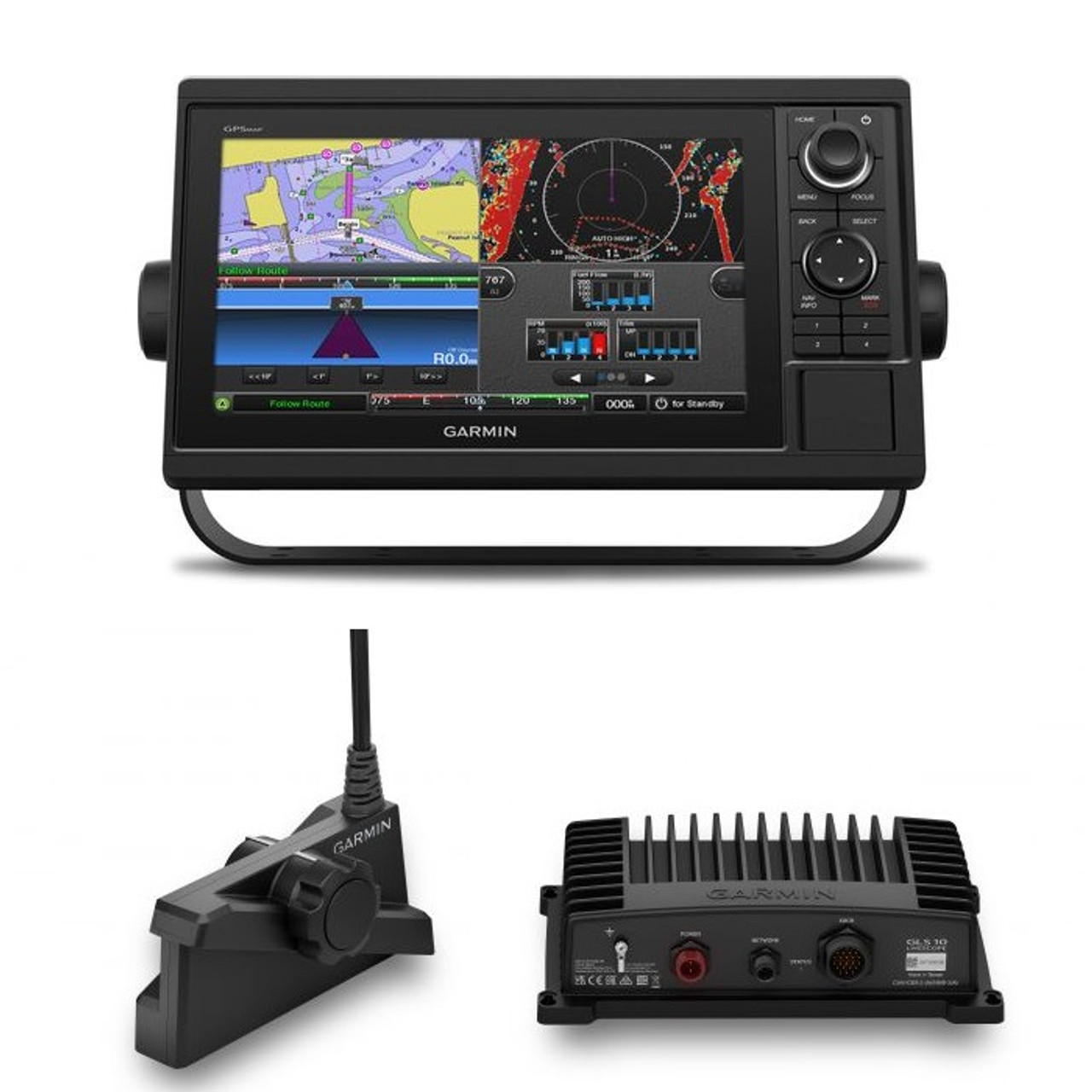 Garmin Gpsmap1022 10 Plotter Livescope Plus Bundle Worldwide Basemap