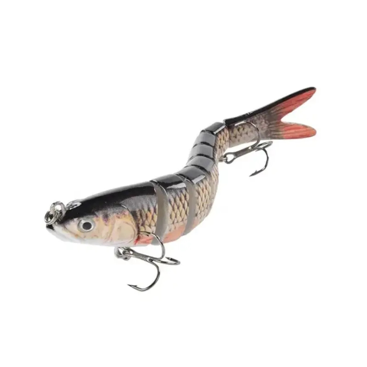 95mm 17g Trout Bionic Lifelike Artificial 7 Segment Multi Jointed Bass  Fishing Lure Kits Hard Swimbait with Box Package - China Fishing Lure and  Multi-Jointed Bait price