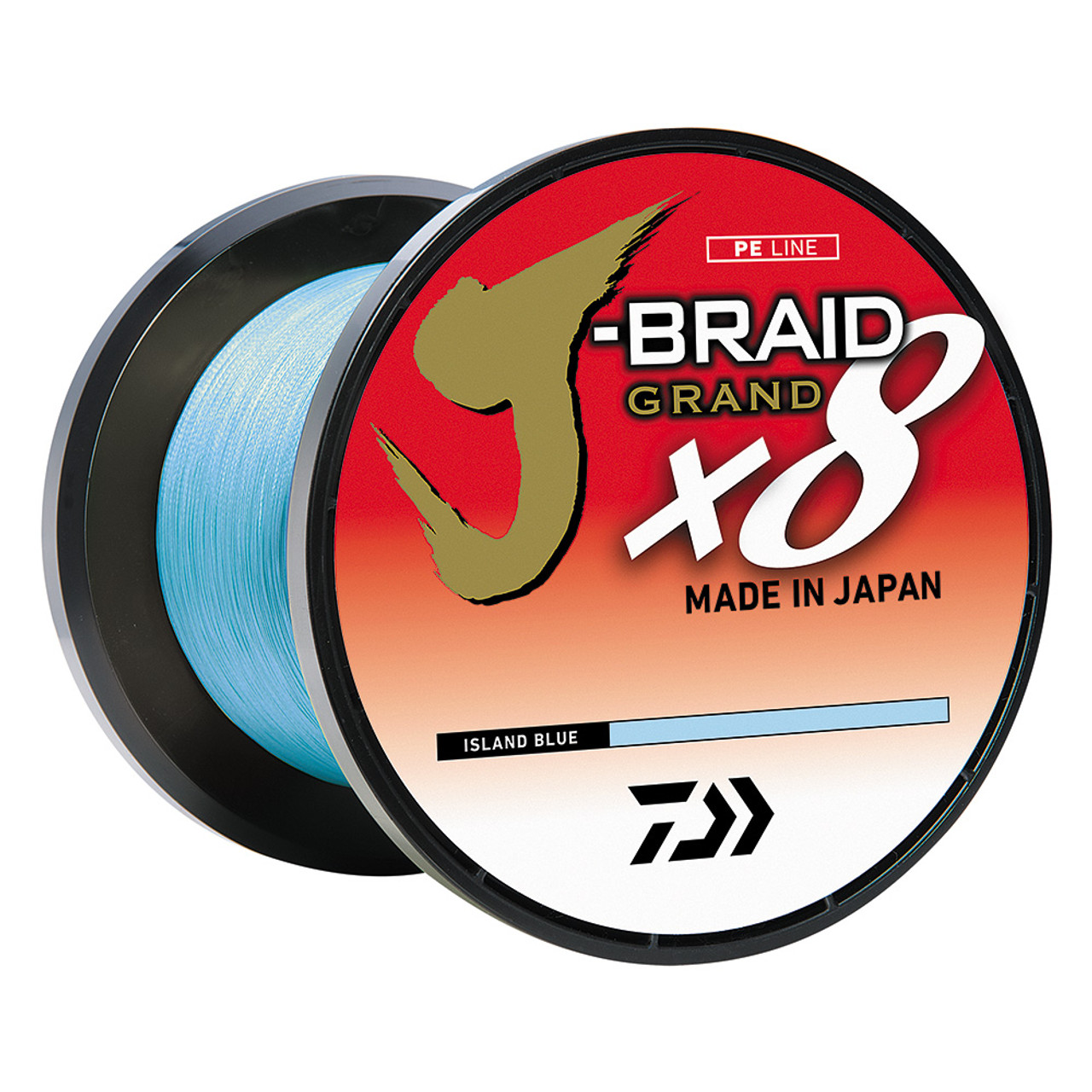 Daiwa J-BRAID x8 GRAND Braided Line - 40 lbs - 300 yds - Island