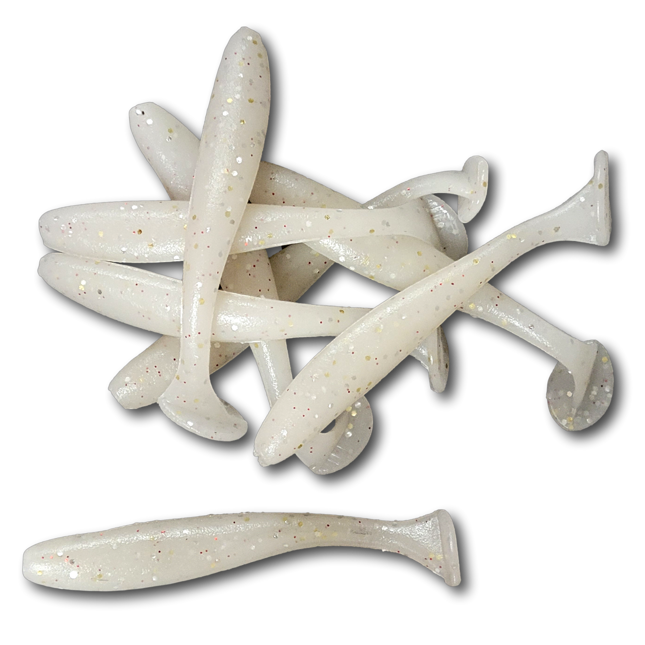テイムパターソンシエープフィッシュ Parsons Lures Soft Plastic - Paddle Tail Shiner