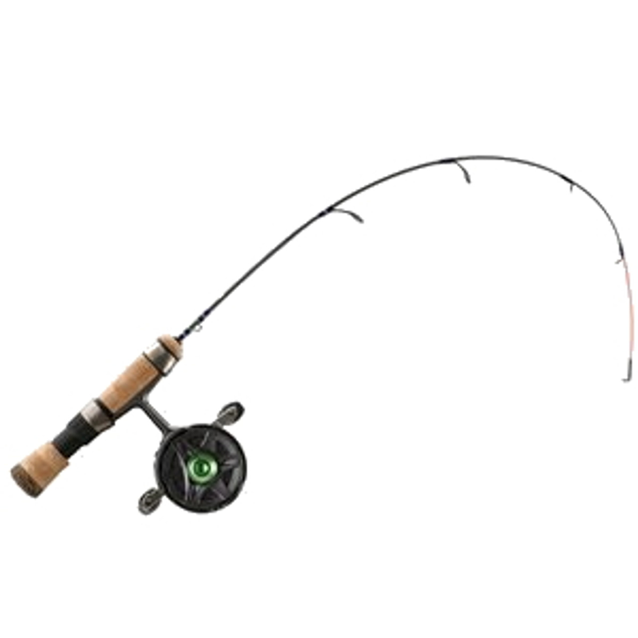 ICE FISHING COMBO - 52 cm, WITH REEL, RED, FLADEN