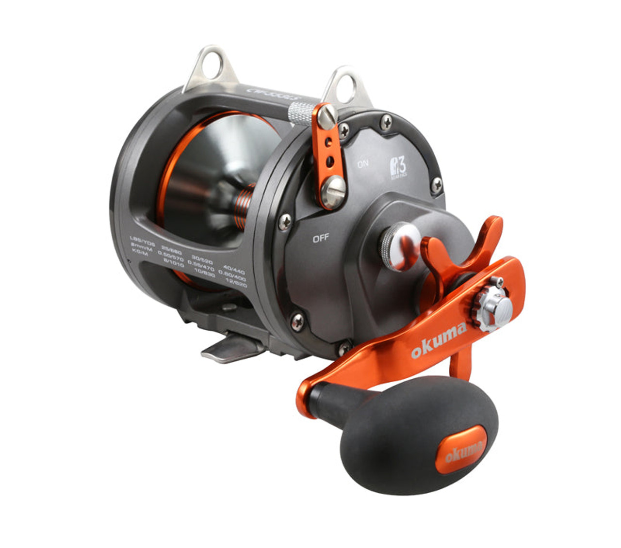 Magda Pro Line Counter Reel Okuma Magda Pro line counter reels are  constructed of lightweight corrosion-resistant frame and side plates