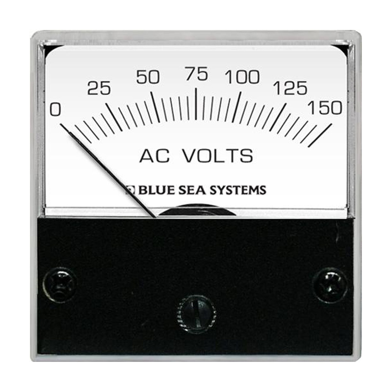 Micro voltmètre analogique Blue Sea 8244 ac - Face 2, 0-150 volts ac