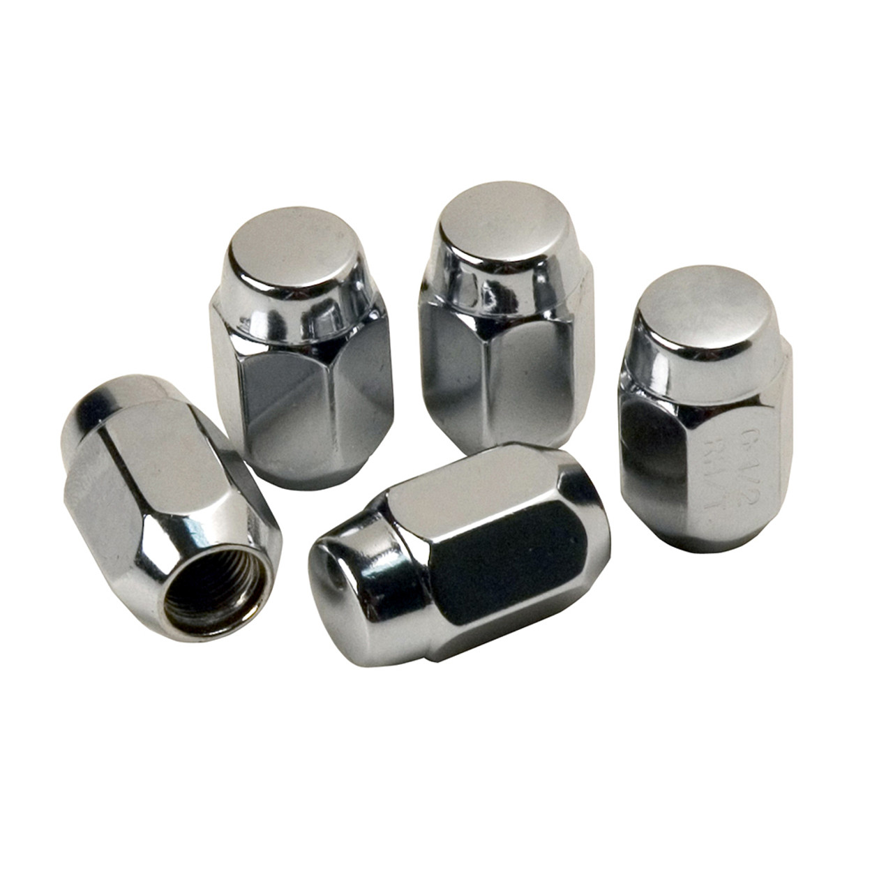 Chrome acorn shop lug nuts